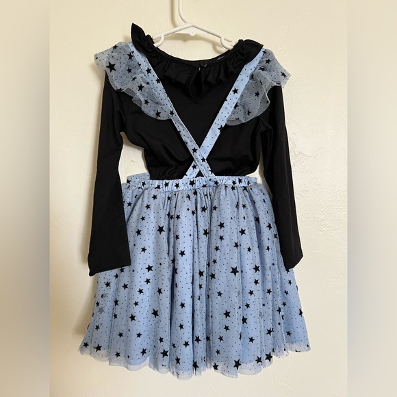 Pipa and Julie blue and black stars dress/jumper - Picture 2 of 4